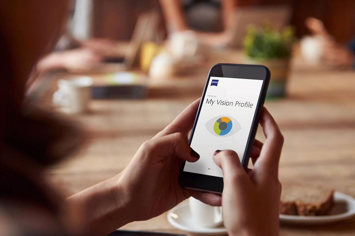 ZEISS My Vision Profile is just one element in a networked world of tools for the customer journey.