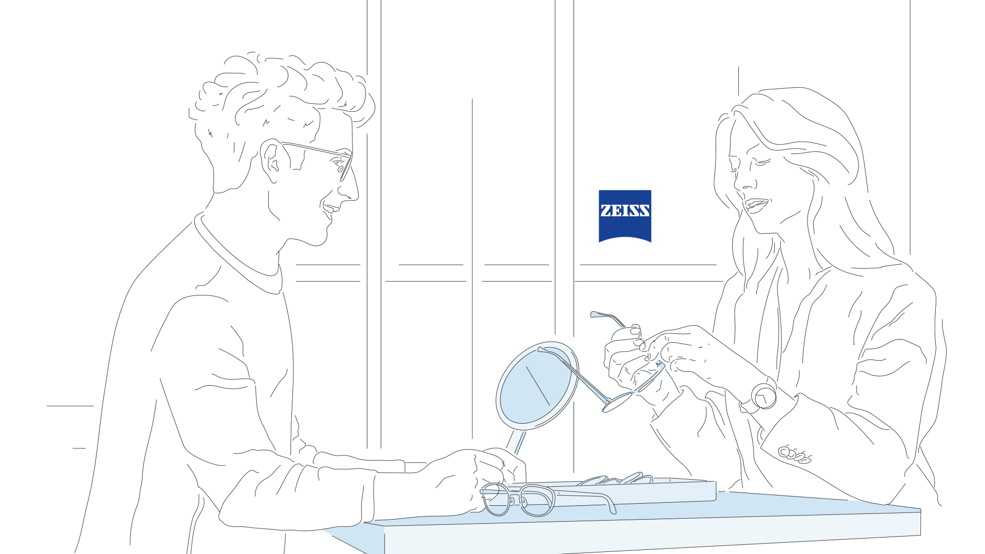 How ZEISS VISION CENTER Professionally Organize Every Step of the Eyeglass Purchase Process