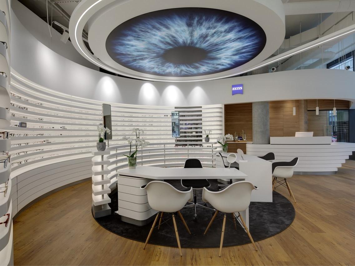 Picture of iconic ZEISS VISION CENTER Stuttgart optician store
