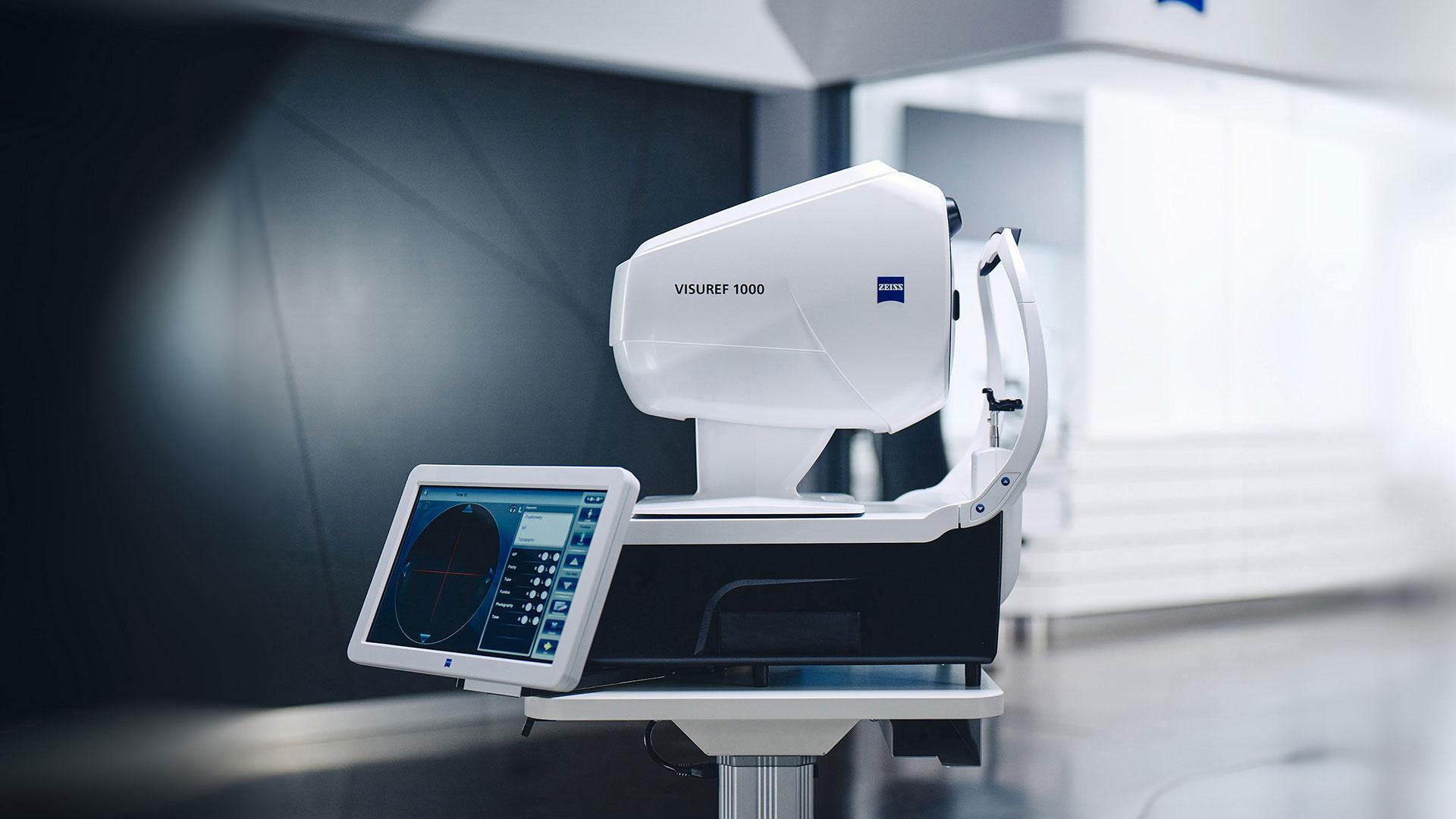 Integrated digital vision chart in ZEISS VISUCORE 500