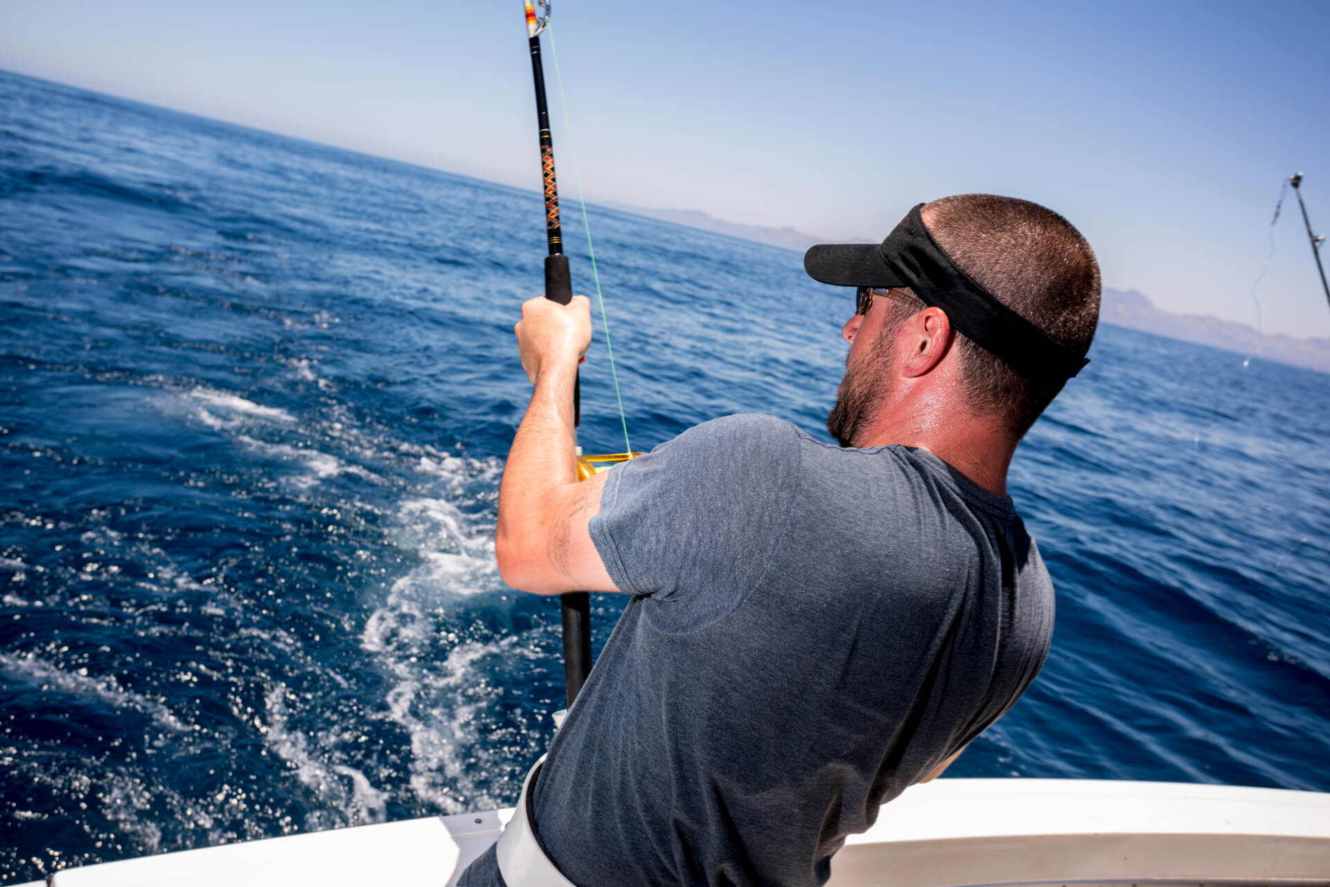 Interview about fishing and sunglasses