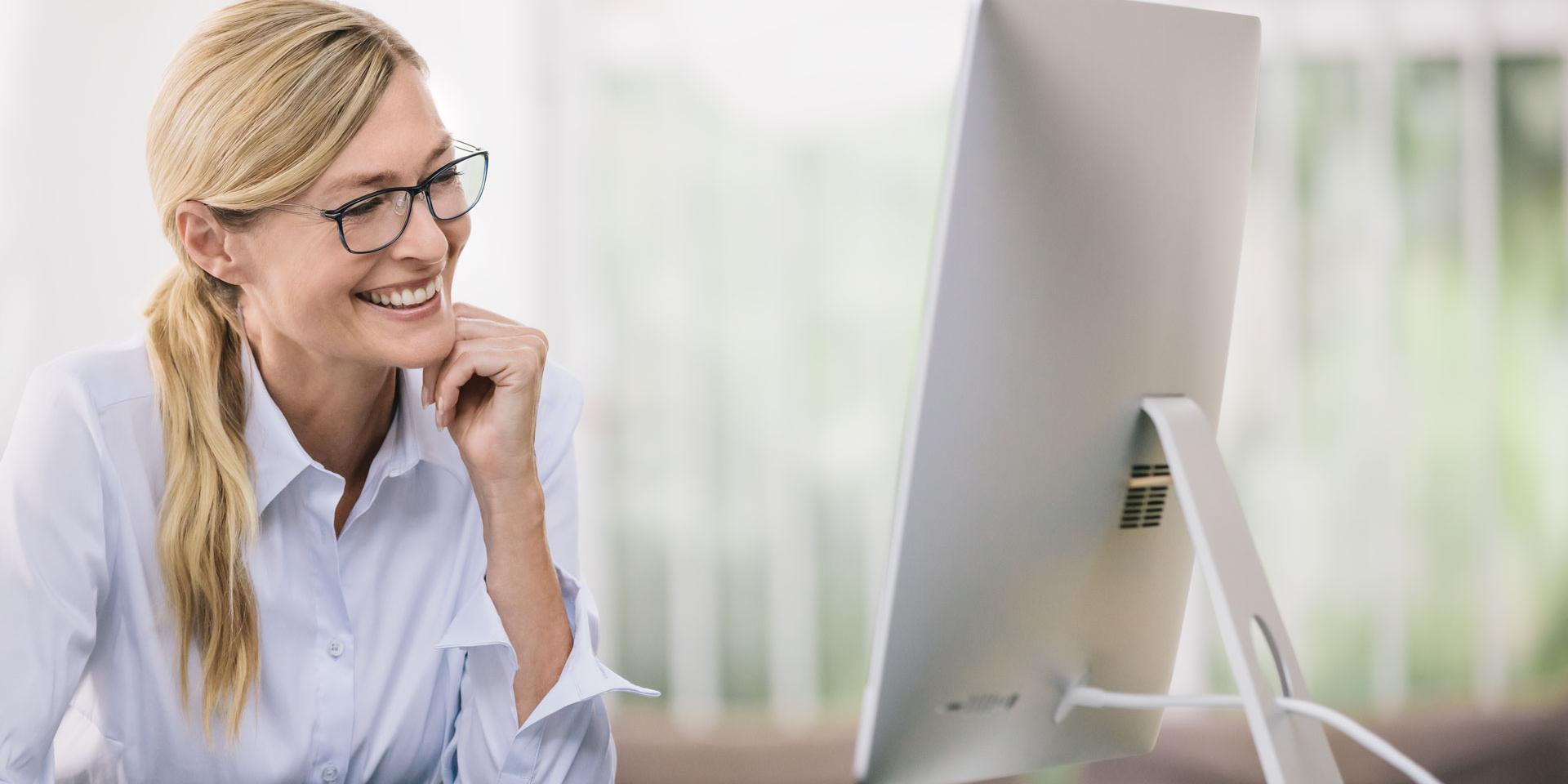 Computer glasses: just the thing for the workplace