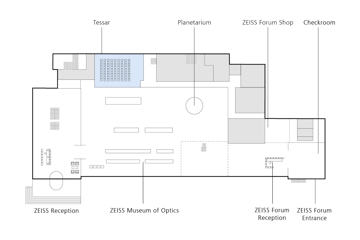 ZEISS Forum, level 2
