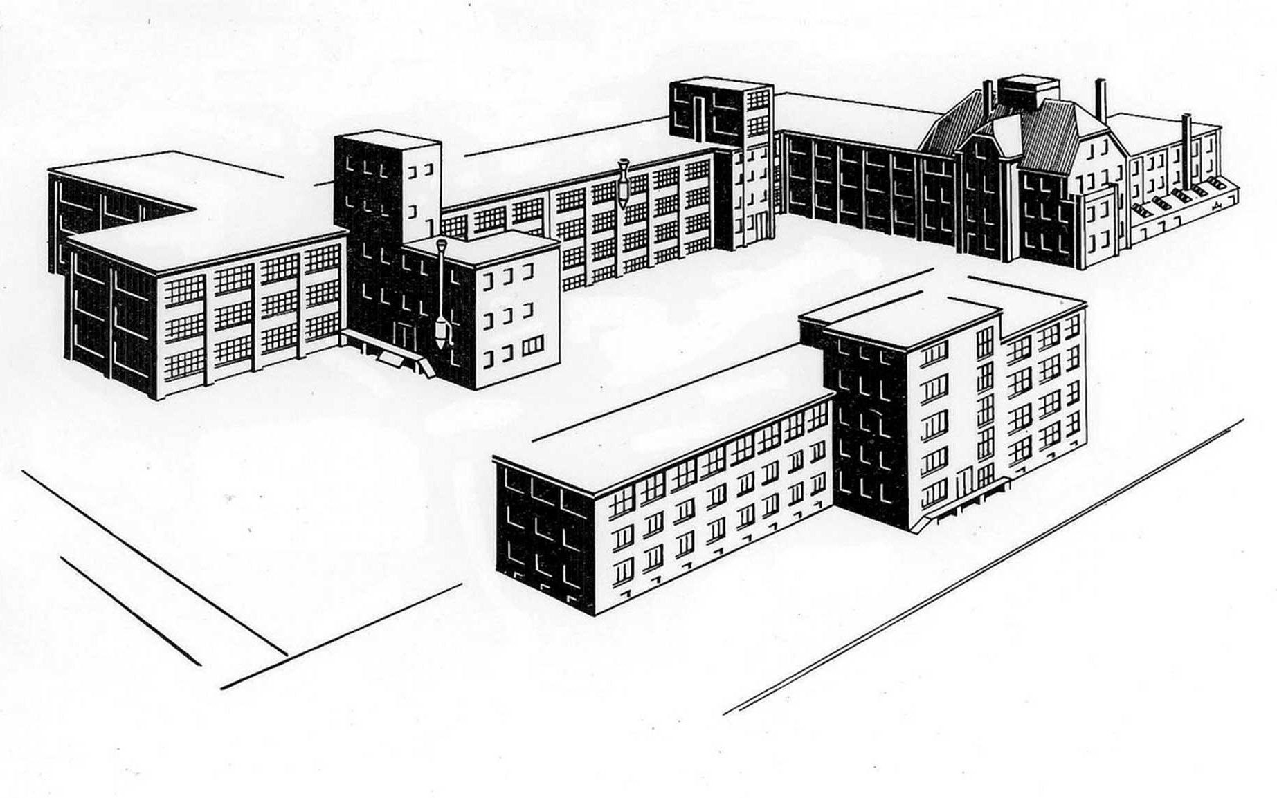 Factory in the Königsallee in Göttingen