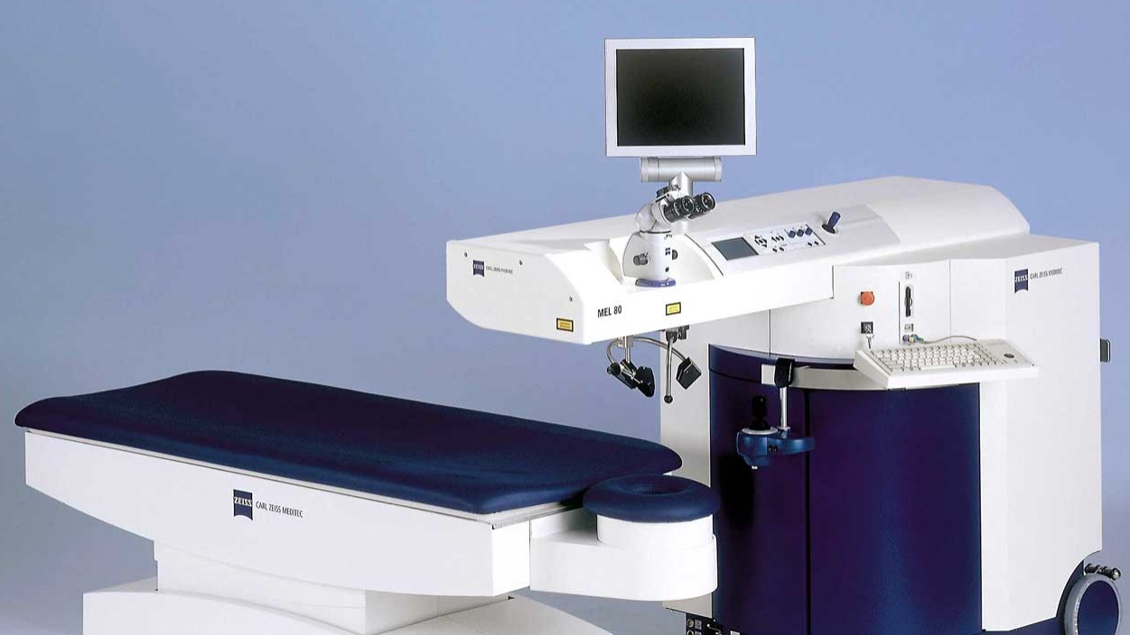 MEL 80 laser for refractive cornea surgery.