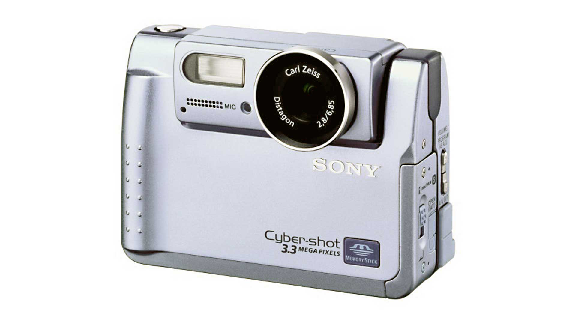 Lens for a consumer digital camera (Sony DSC-F55E) 