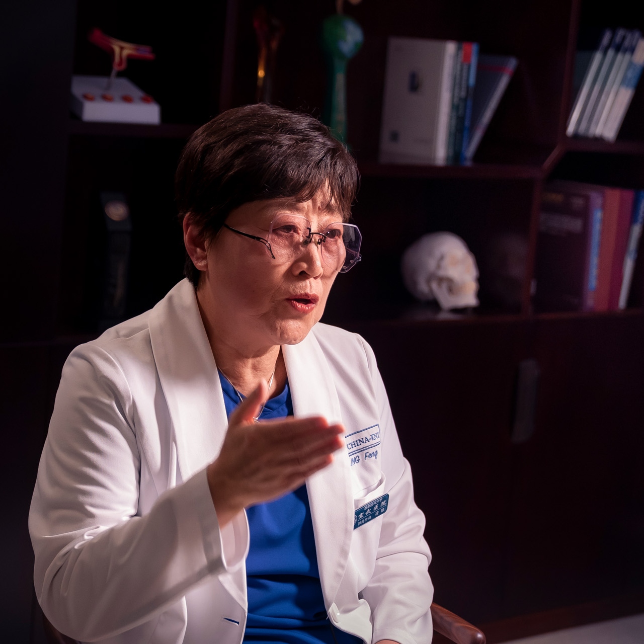Prof. Ling Feng,  Neurosurgeon and Deputy Director of China INI in Beijing