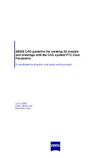 Preview image of CAD guidelines