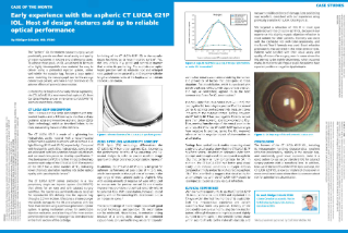 Preview image of Early experience with the aspheric CT LUCIA 621P IOL