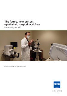 Image d’aperçu de The future, now present, ophthalmic surgical workflow