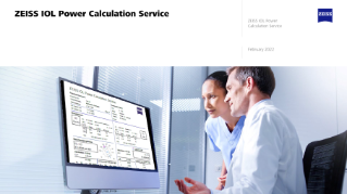 Vista previa de imagen de ZEISS IOL Power Calculation Service