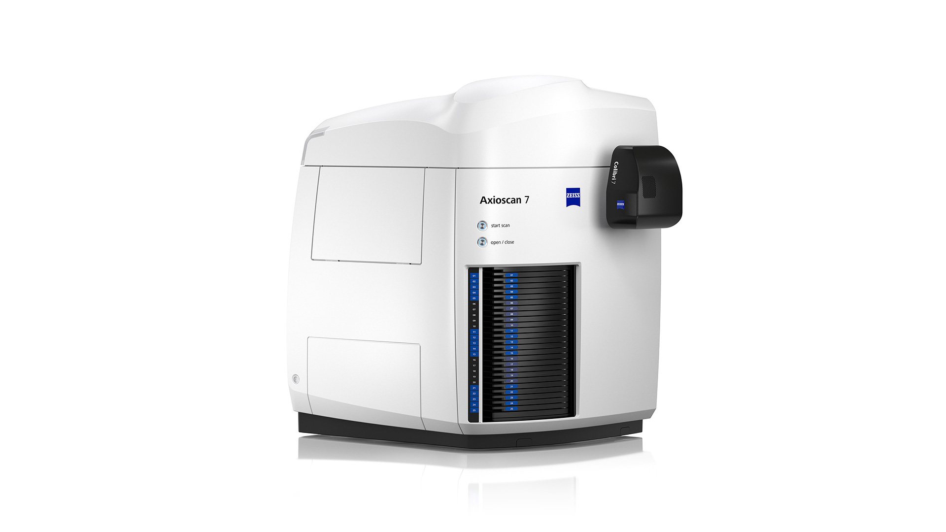 Microscopy slide scanner ZEISS Axioscan 7, equipped with ZEISS Colibri 7 for fluorescence applications
