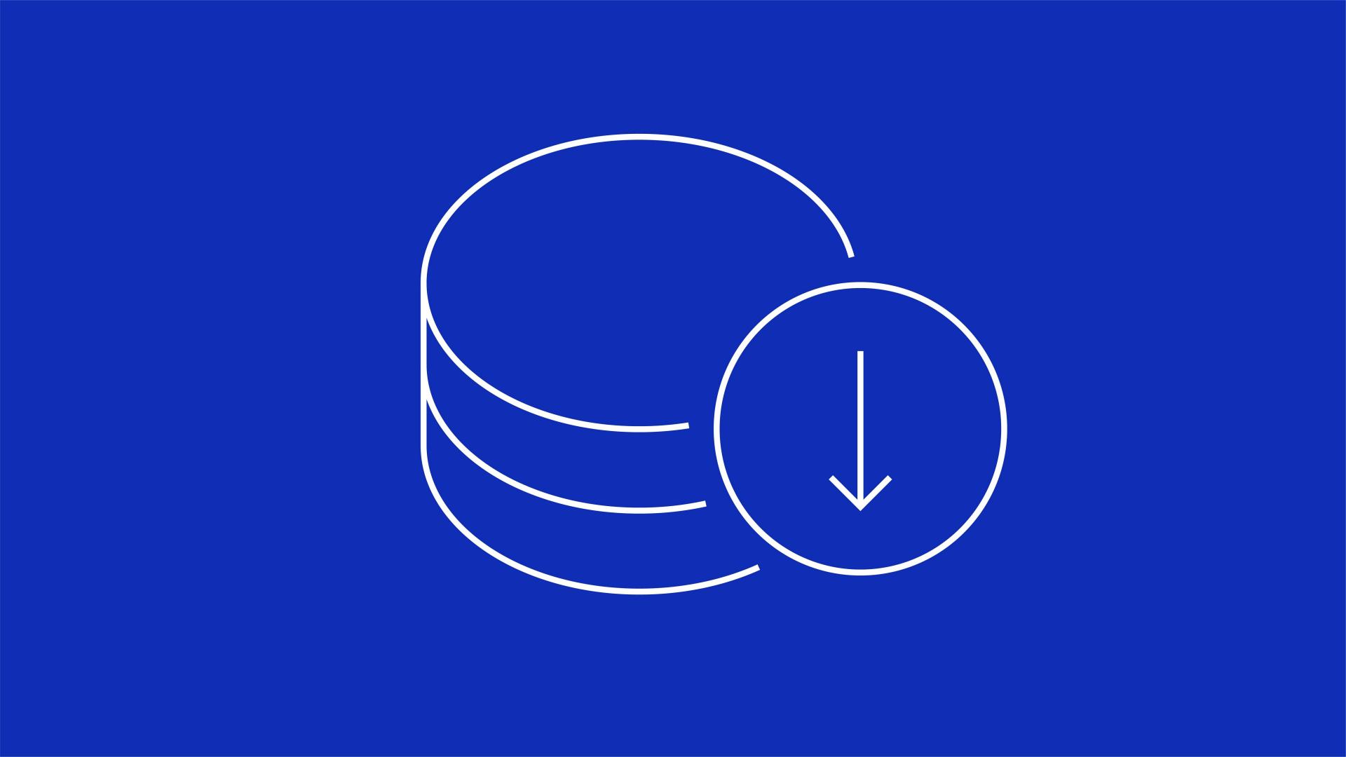 White location pin icon with a gear and rocket symbol inside, placed above a dotted line path on a blue background, representing ZEISS.
