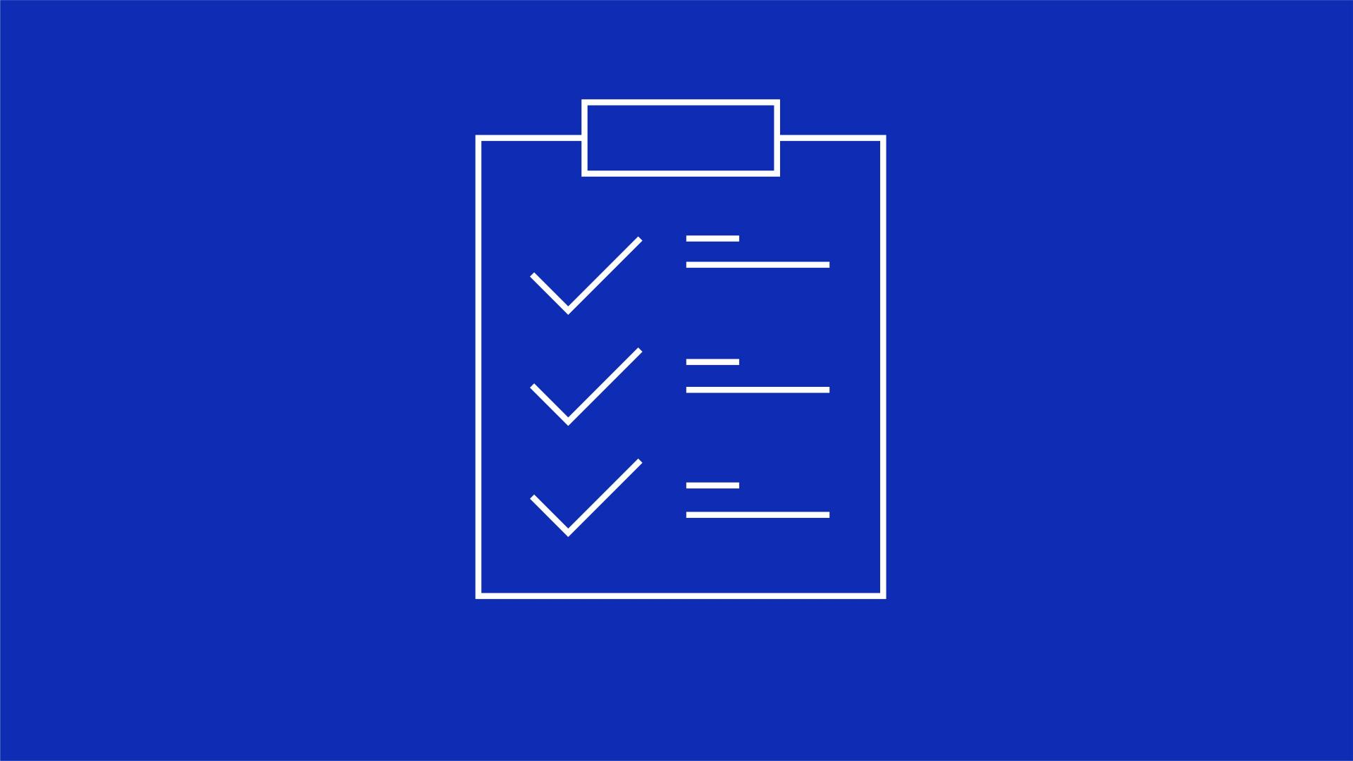 White icon of a light bulb and pencil inside a location pin above a dotted line on a solid blue background, representing innovation or ideas, featured on a ZEISS product website.