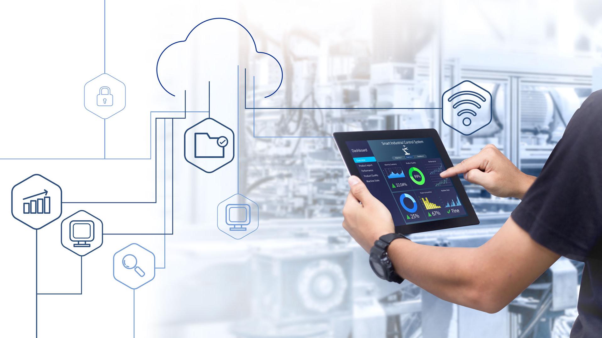 Cloud-based production platforms for innovation and end-to-end process improvements