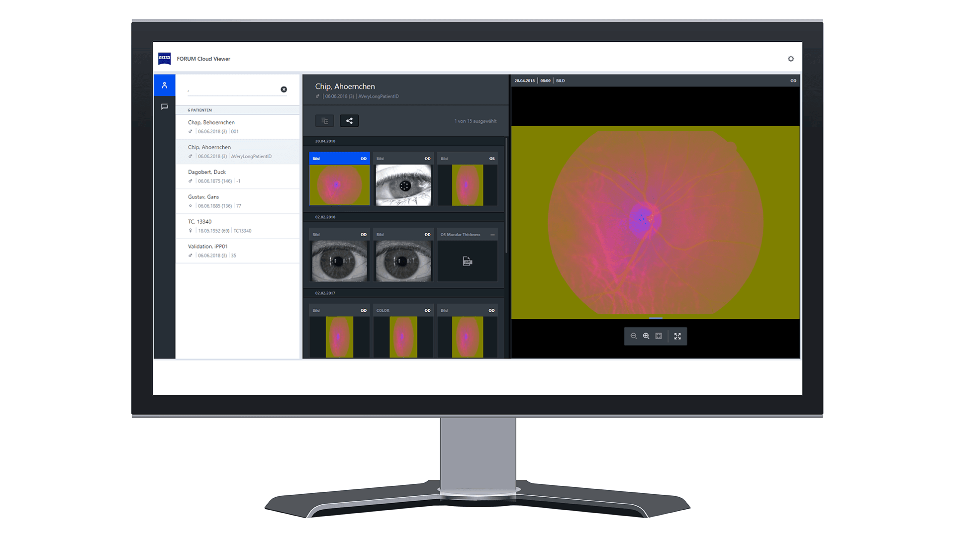 The ZUi components are used for the majority of the frontends for ZEISS Web applications.